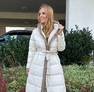 Isabell Maxi kabát ecrü – Innova Fashion – 3. kép